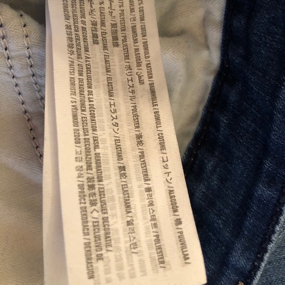 Hollister bootcut mid rise jeans size 1s dark blue - Picture 9 of 11